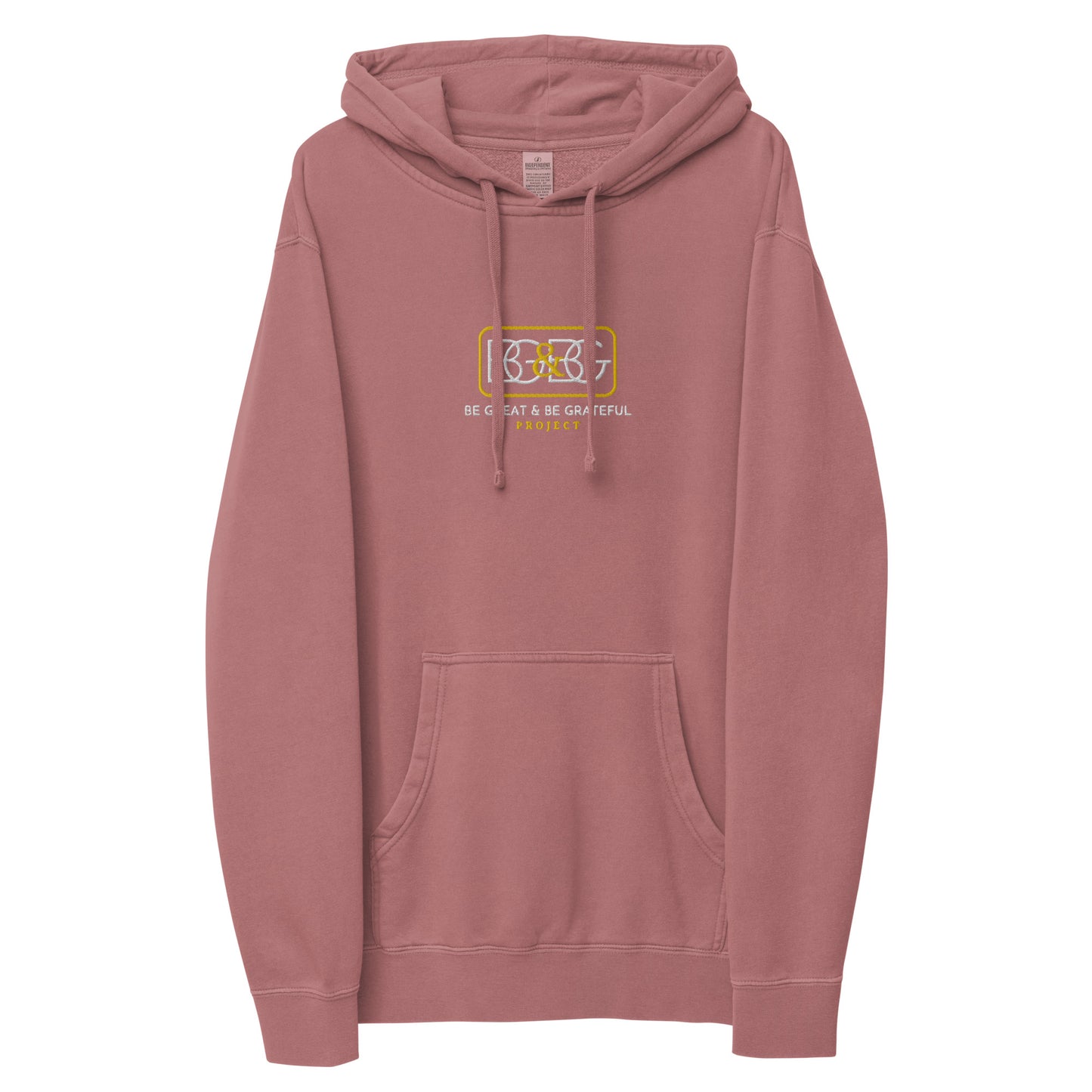 BG&BG Unisex pigment-dyed hoodie