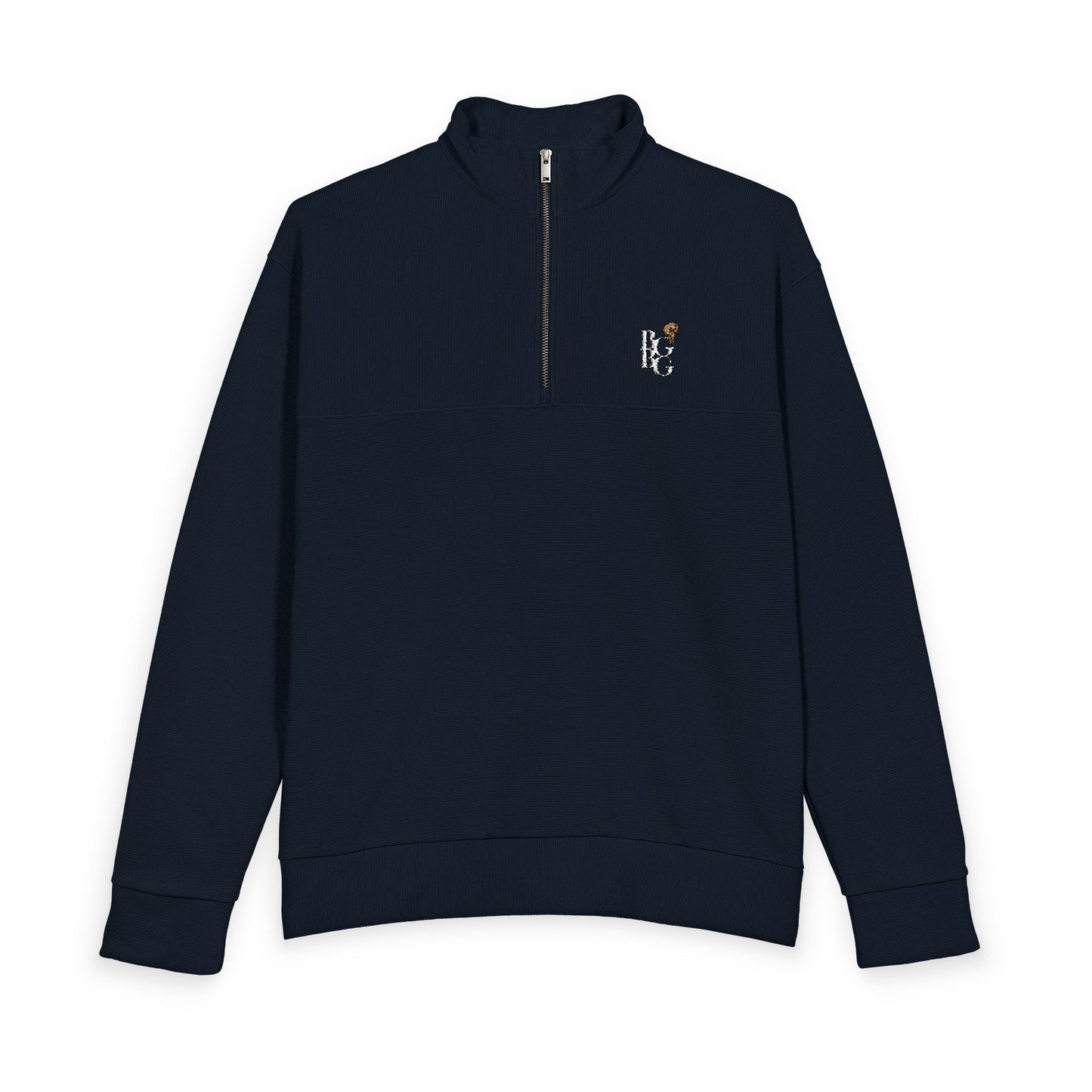 Be Great & Be Grateful Ribbed Quarter Zip