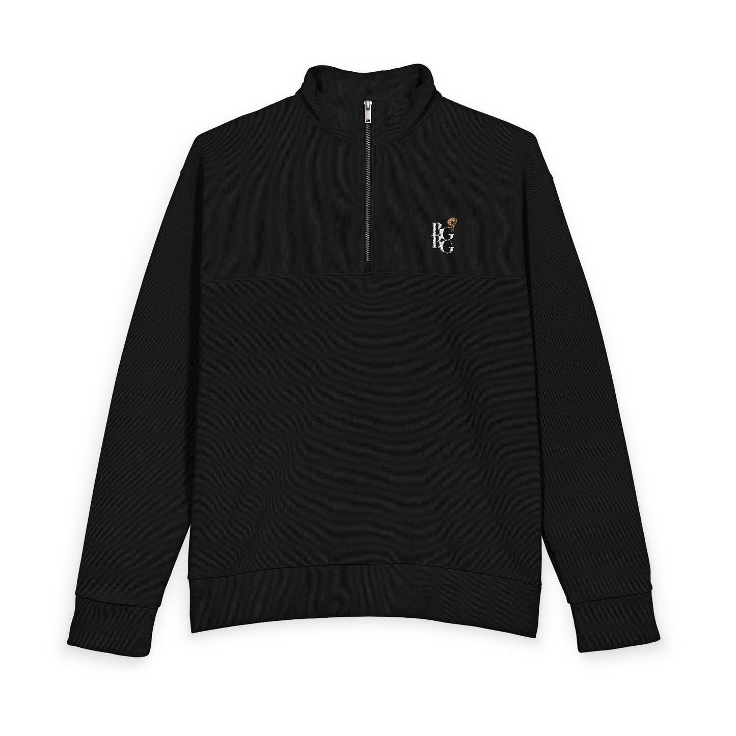 Be Great & Be Grateful Ribbed Quarter Zip