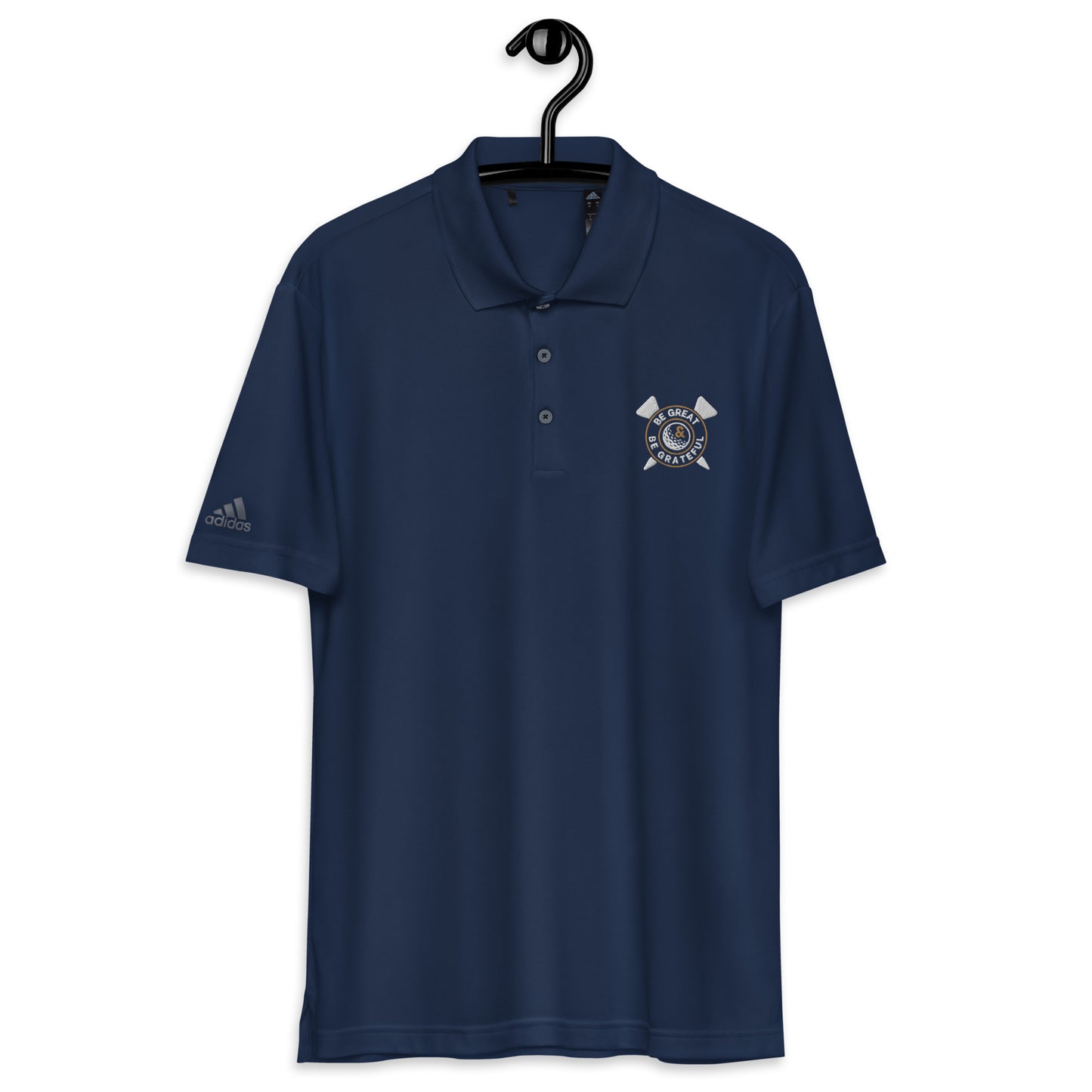 Be Great & Be Grateful Adidas Golf Polo