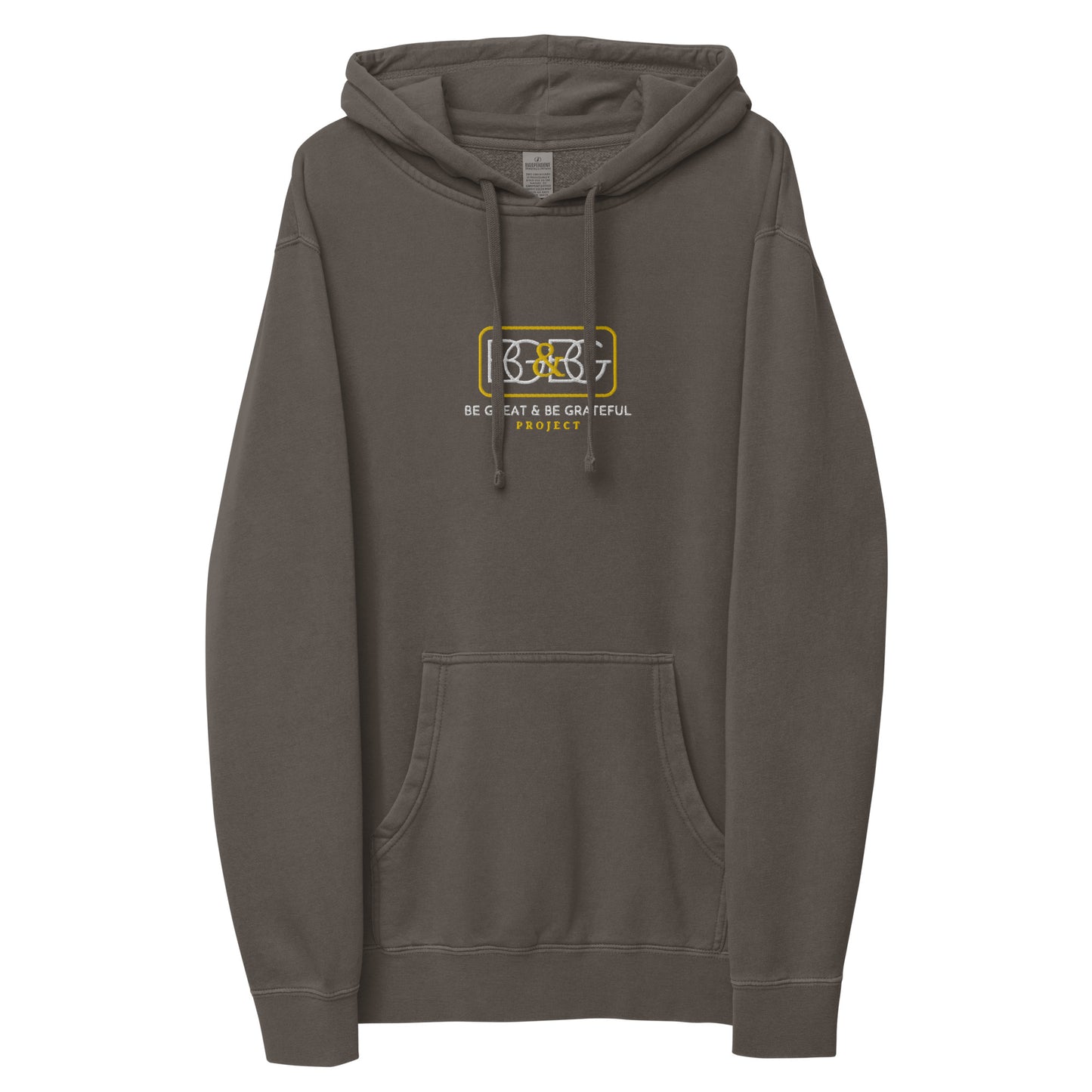 BG&BG Unisex pigment-dyed hoodie