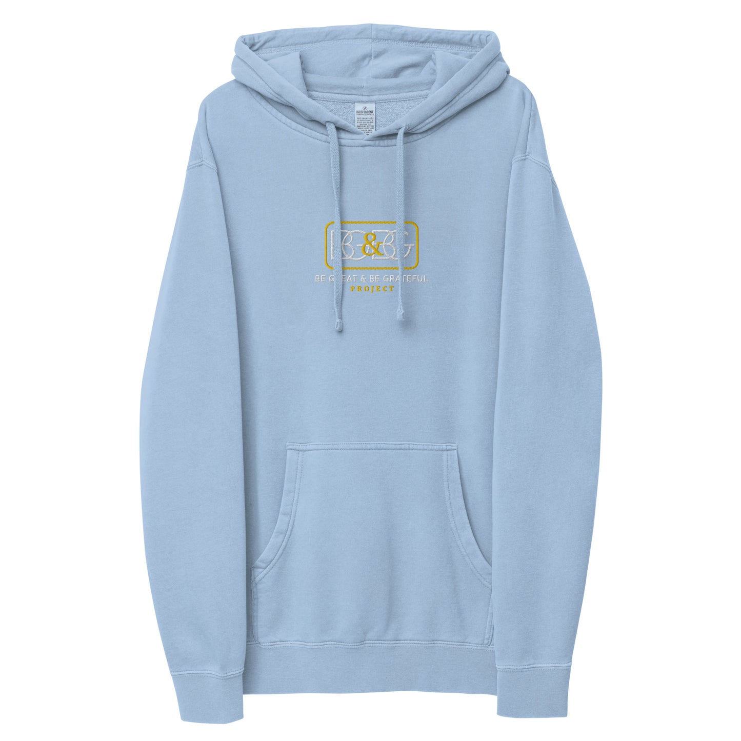 BG&BG Unisex pigment-dyed hoodie