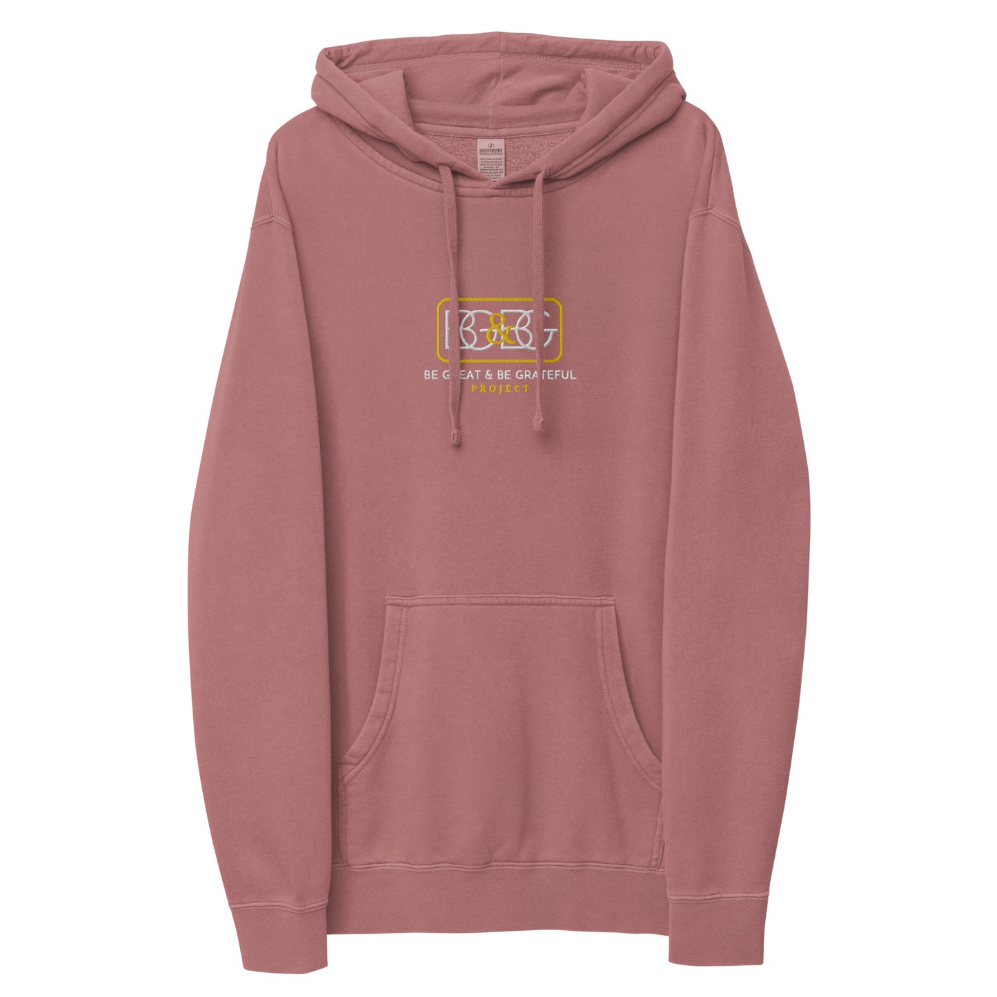 BG&BG Unisex pigment-dyed hoodie