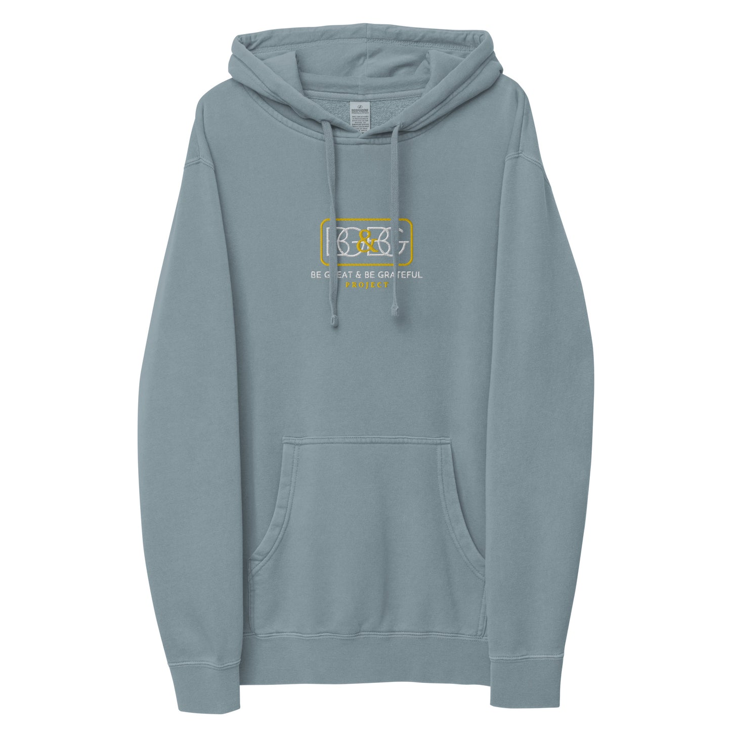 BG&BG Unisex pigment-dyed hoodie